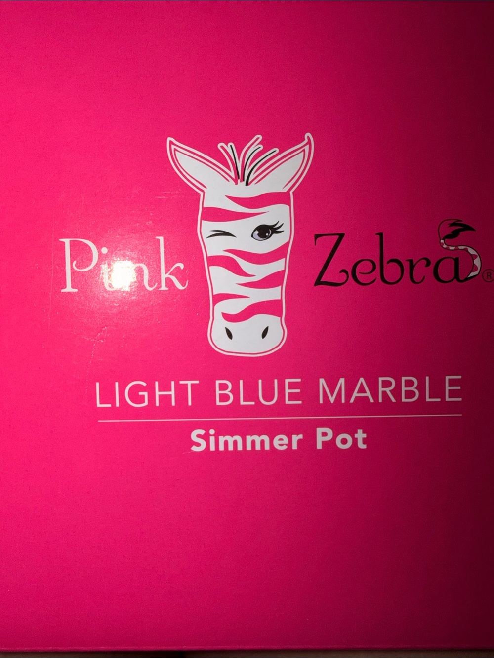 Pink Zebra Hot Pink Simmer Pot Box